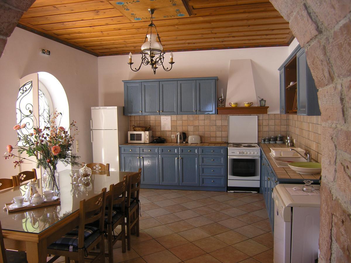 Traditional Stone Villa Olympia Viggla المظهر الخارجي الصورة